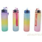 عکس 4 عدد قمقمه رنگی رنگین کمانی چند رنگ