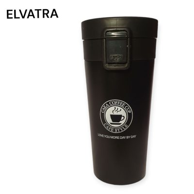 تصویر تراول ماگ مشکی مدل کافی