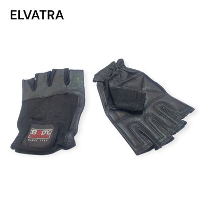 تصویر تصویر دستکش بدنسازی بدون مچ چرم کد 47