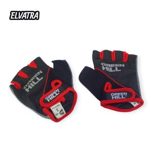 تصویر دستکش بدنسازی زنانه بدون مچ وارداتی Green Hill کد 82