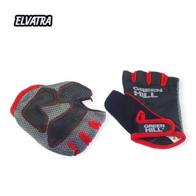 تصویر دستکش بدنسازی زنانه بدون مچ وارداتی Green Hill کد 82