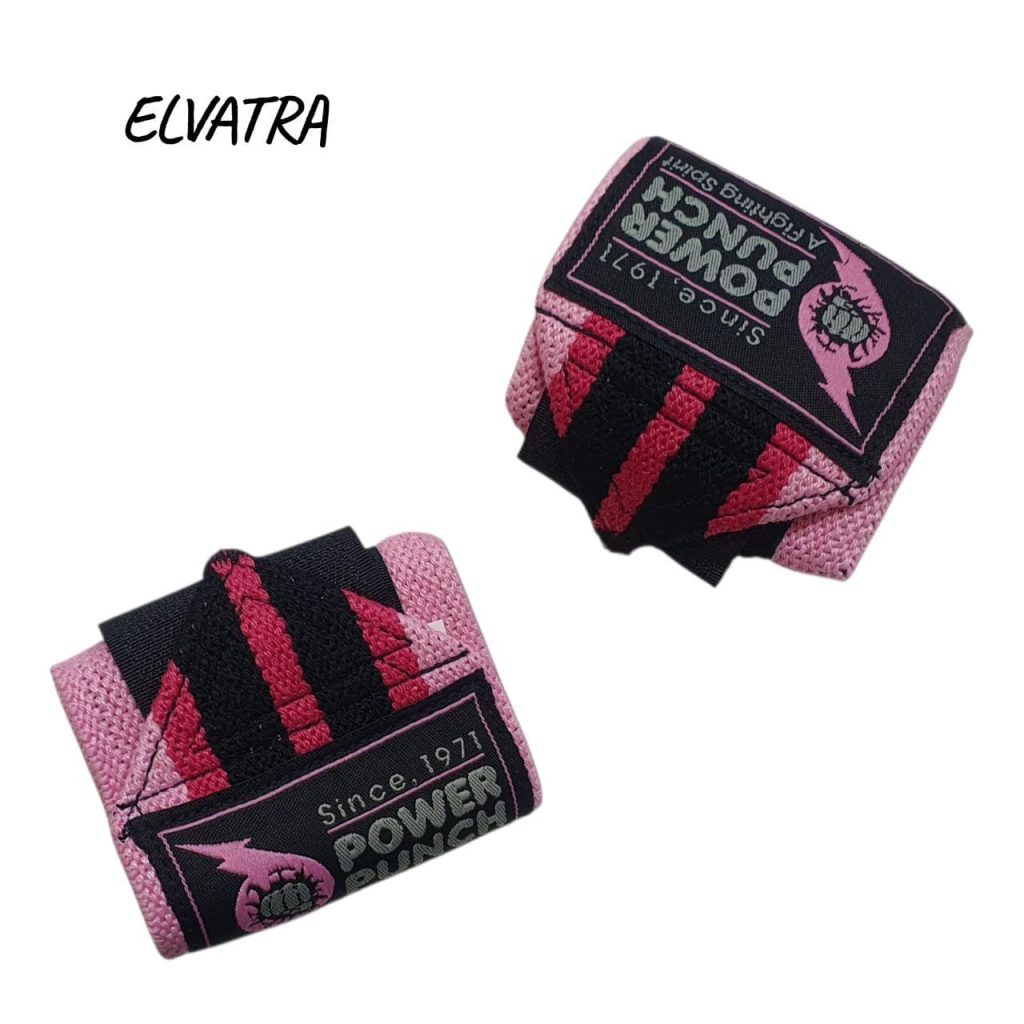 تصویر مچ بند بدنسازی بانوان صورتی