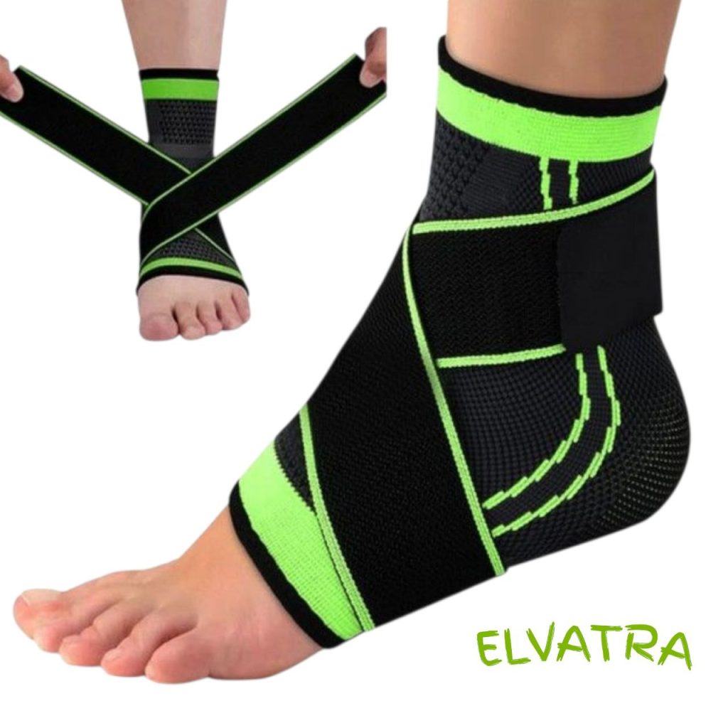 تصویر قوزک بند پا چسبی مدل ضربدری