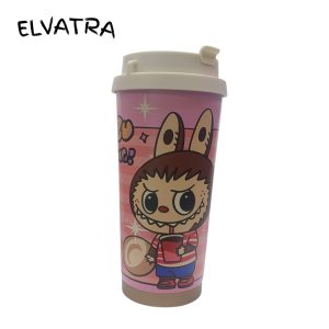 تصویر تراول ماگ لبوبو مدل دو سرنوش