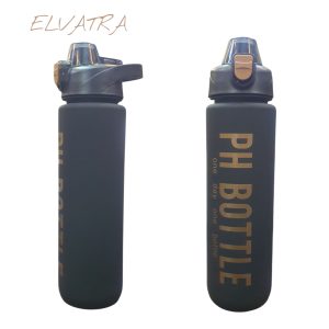 تصویر قمقمه مشکی مدل ph bottle 