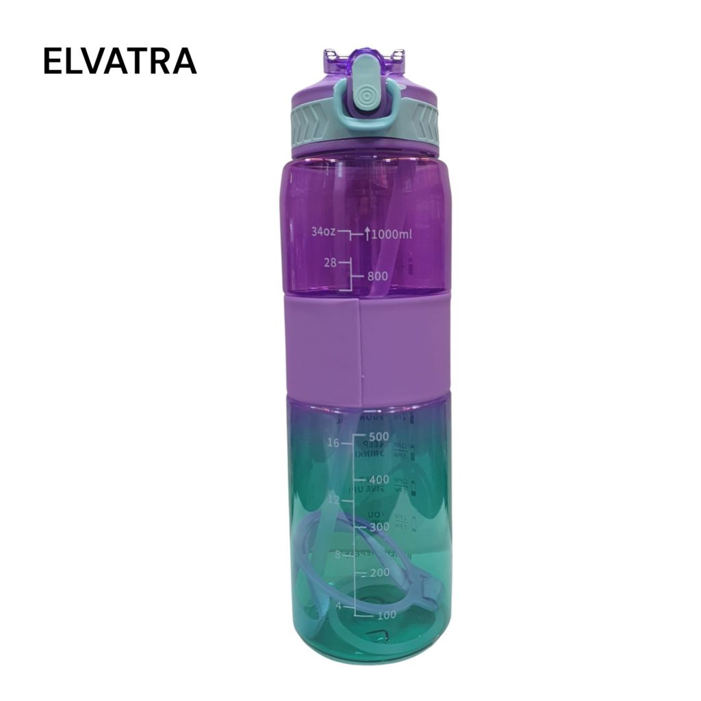 تصویر قمقمه رنگی با گنجایش 1لیتر